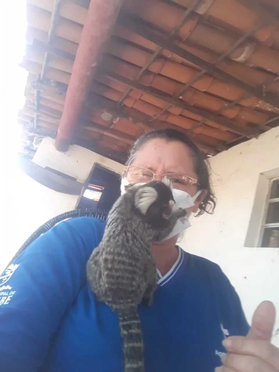 Agente diz ser sempre recebida pelo soim quando vai visitar família para rotina de vacinação