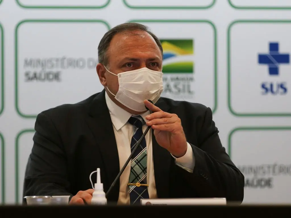 Atual ministro da Saúde, Eduardo Pazuello