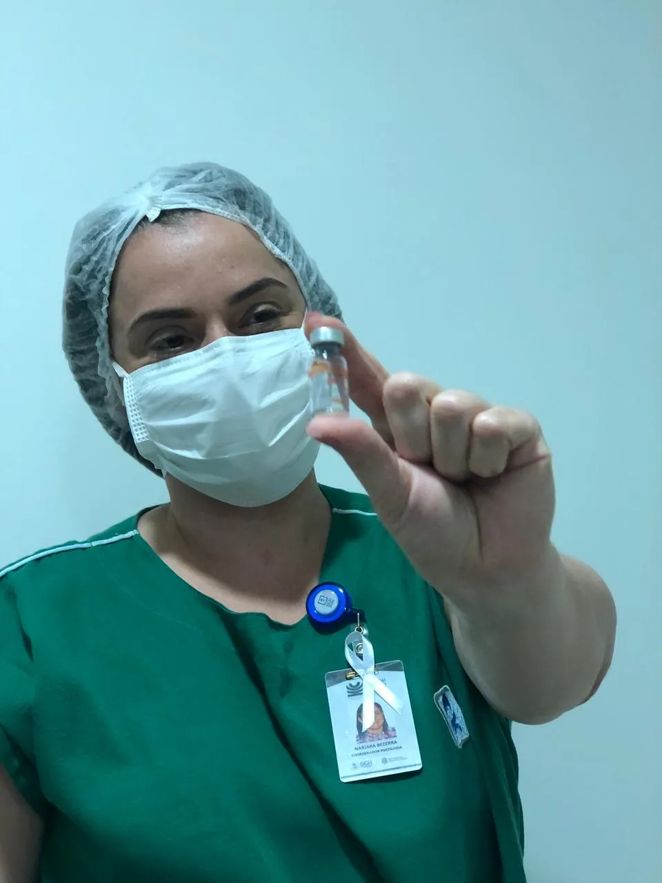 Narjara Bezerra, coordenadora do setor de Psicologia do Hospital Leonardo Da Vinci, relata o desafio de cuidar da saúde mental da equipe, dos pacientes e familiares