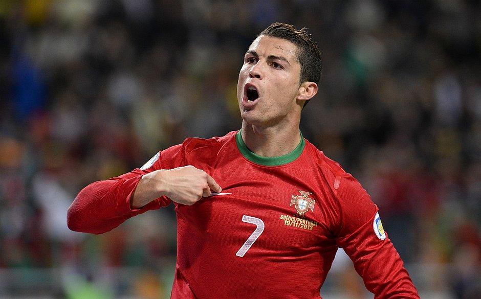 O atacante Cristiano Ronaldo é o principal astro de Portugal