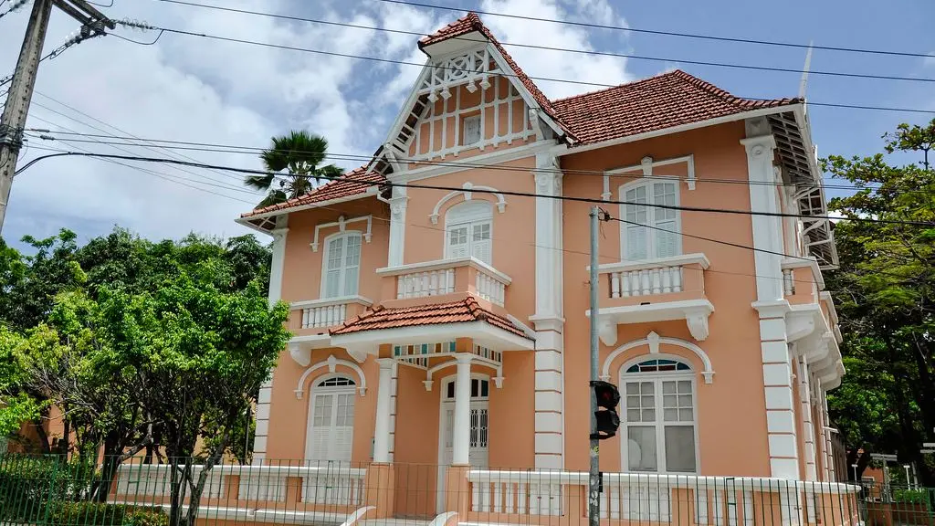 Fachada da casa de cultura