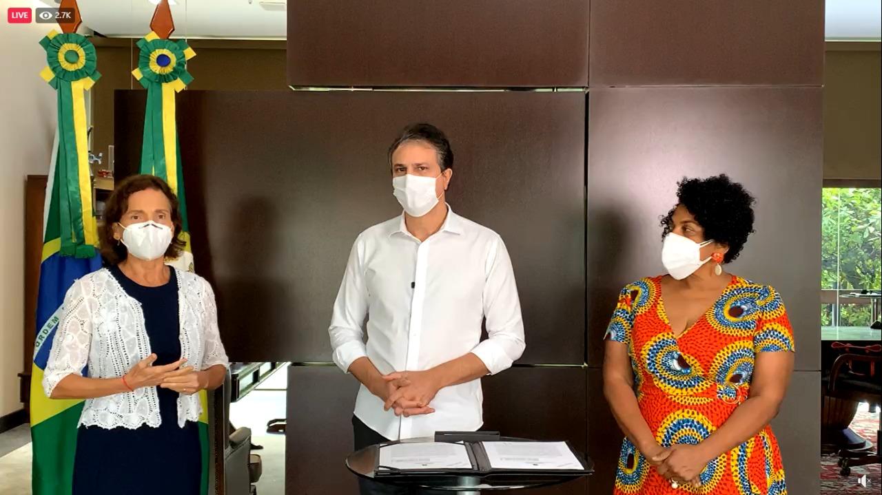 Camilo, Izolda Cela e Zelma Madeira