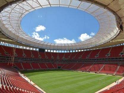 O estádio Mané Garrincha é localizado no Distrito Federal e deve receber jogos da Copa América