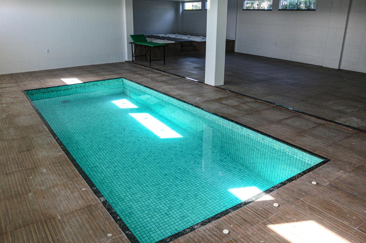 O Floresta possui uma piscina com alternância de temperatura para recuperação dos atletas