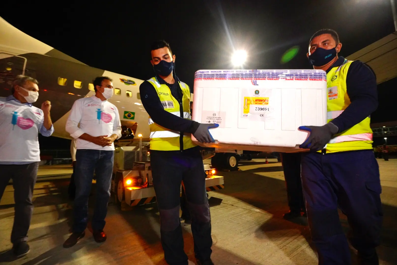 Primeiras doses de vacina chegaram ao Ceará em janeiro deste ano