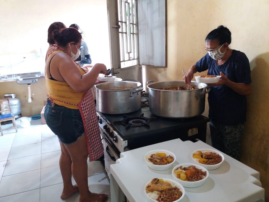 Em Iguatu, o número de pessoas que diariamente jantavam na Casa de Acolhimento Padre José Marques cresceu cerca de 80%