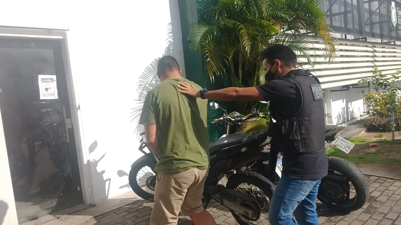 Homem preso em operação da Polícia