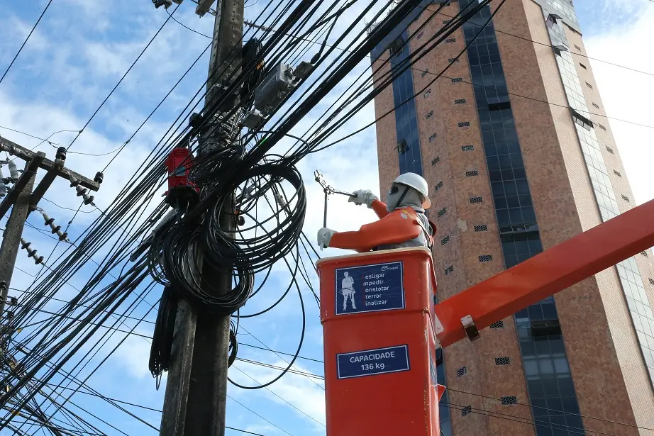 Cabos de rede elétrica