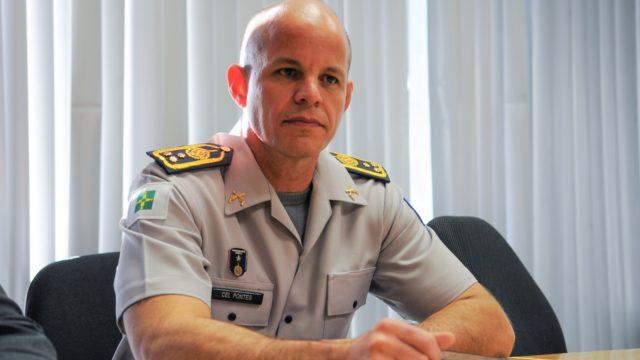 Coronel Julian Rocha Pontes, ex-comandante da PM do Distrito Federal