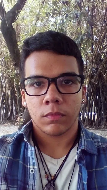 O estudante Uriel Anderson