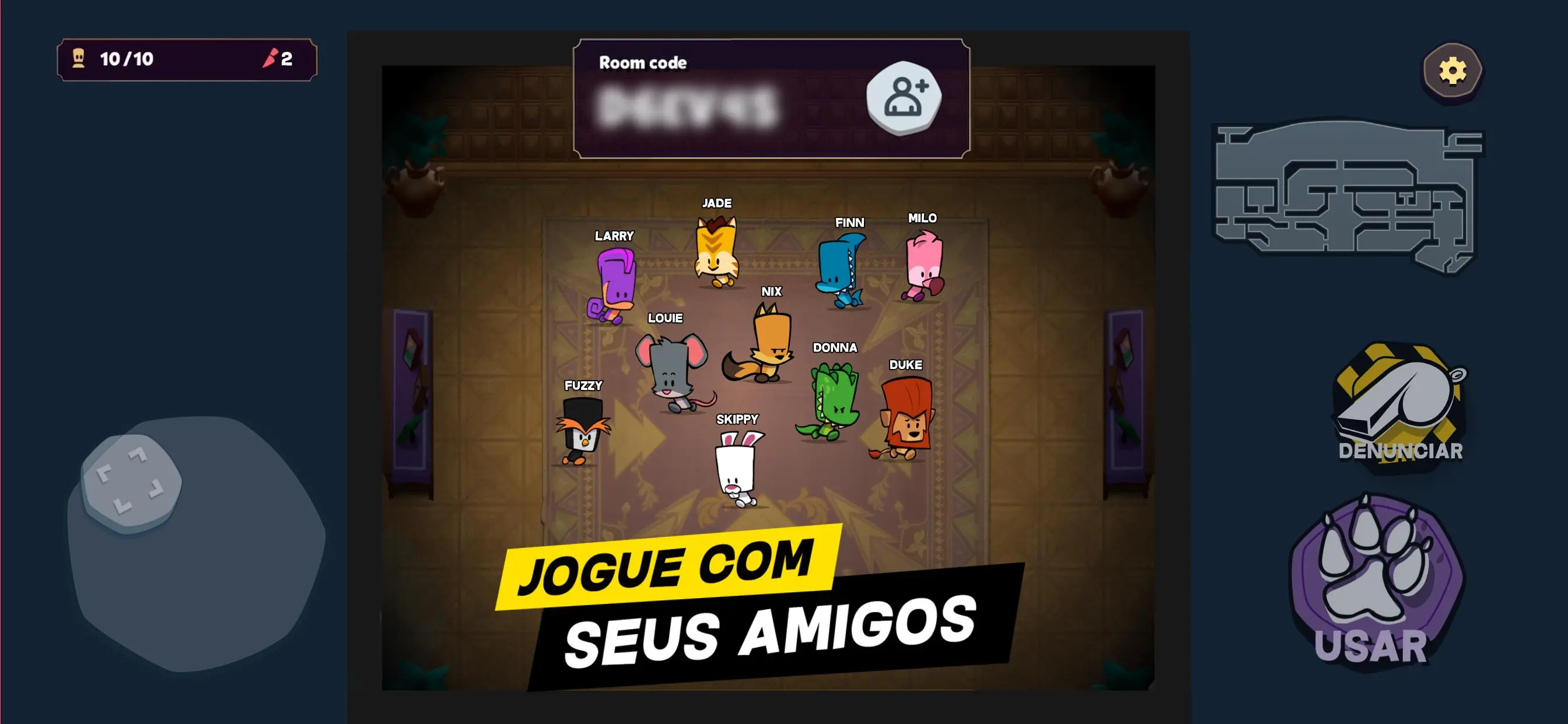 Gameplay de Suspects: Mansão Mistério do mundo