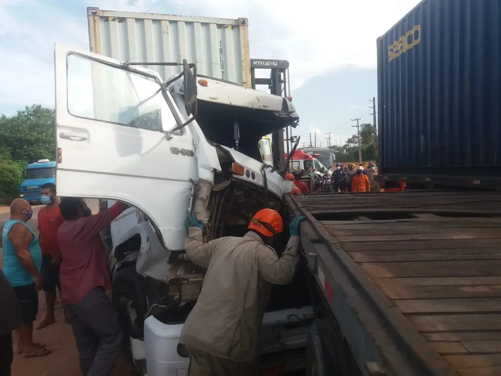 Resgate após acidente