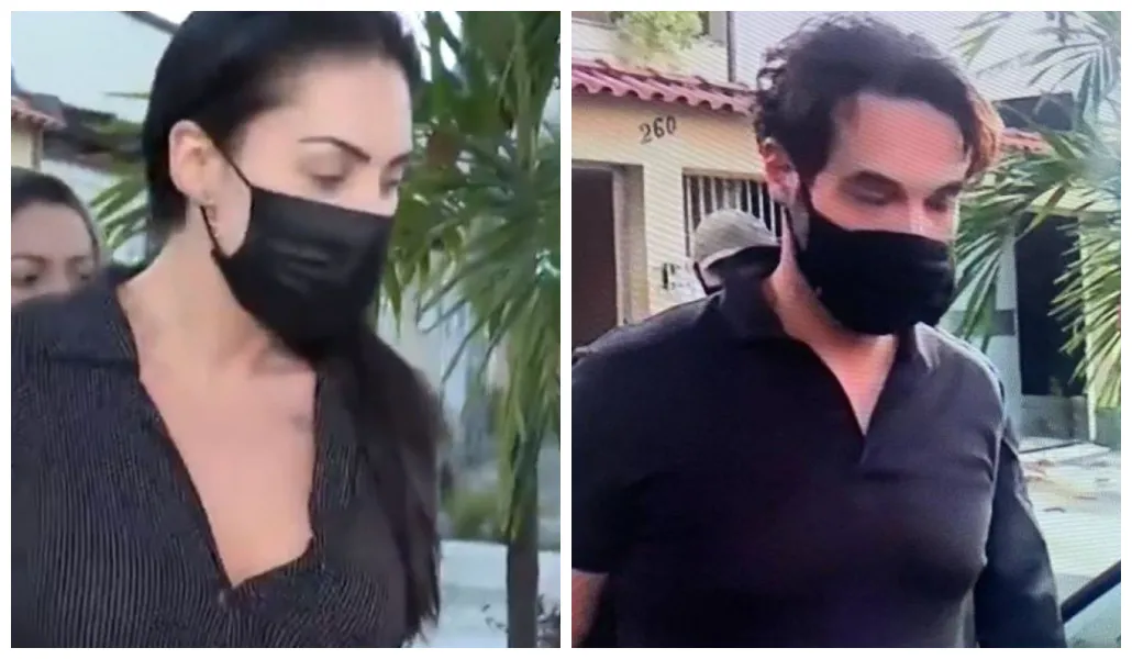 Monique e Dr. Jairinho estão presos e devem ficar isolados por 14 dias