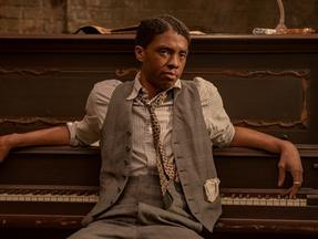 Chadwick Boseman em A Voz Suprema do Blues, um dos filmes indicados ao Oscar 2021 que está disponível na Netflix