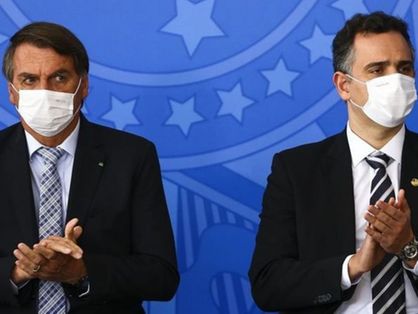 Jair Bolsonaro e Renan Pacheco