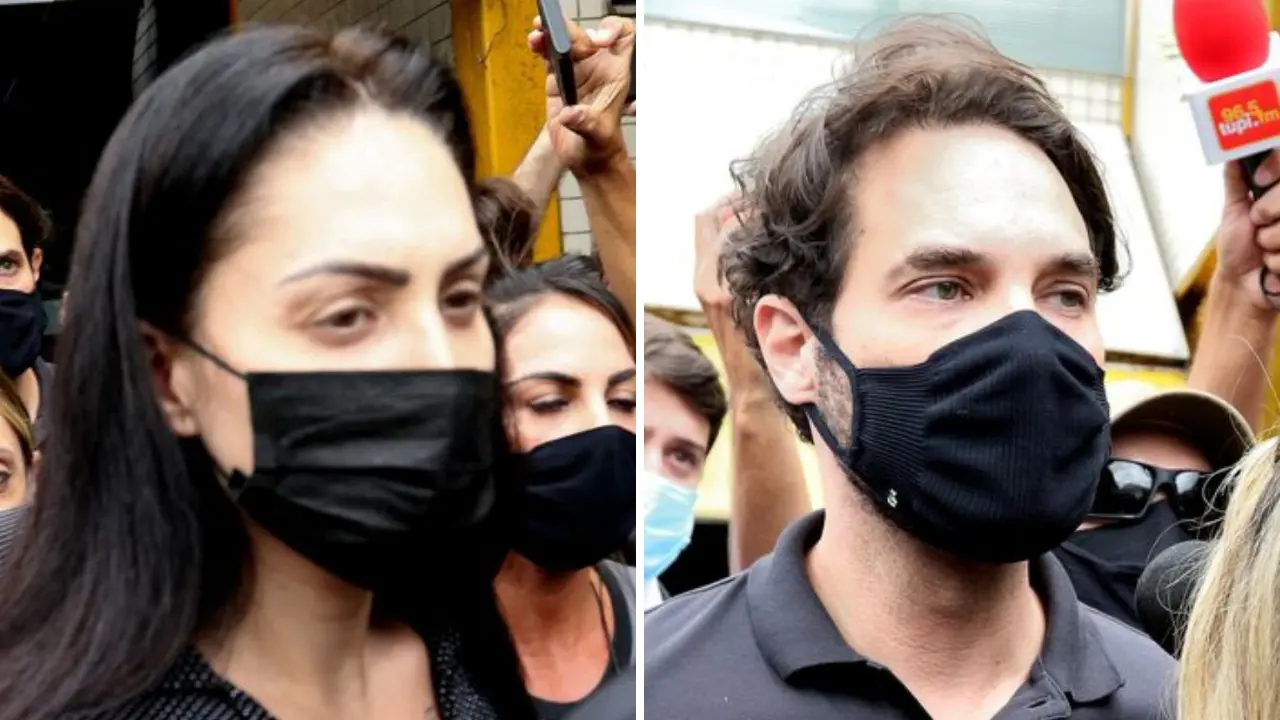 Monique Medeiros e Jairo Souza Santos Júnior, mãe e padastro de Henry Borel