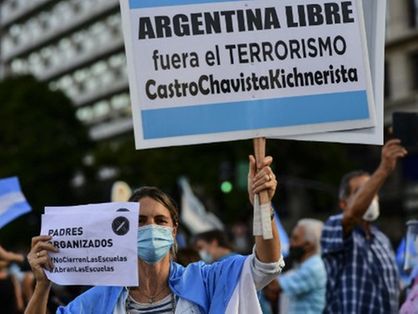 Protestos em Buenos Aires