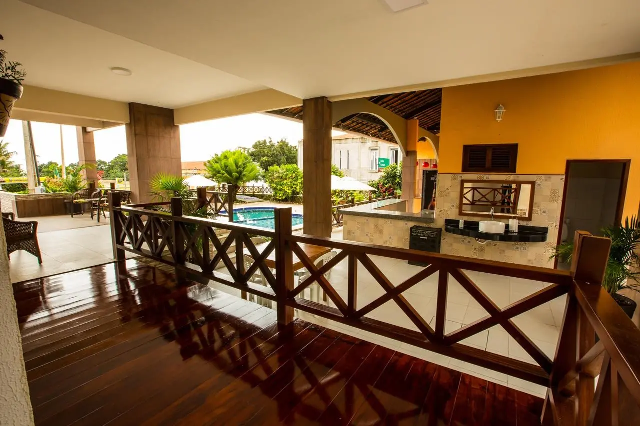 Parte interna do Viçosa Hotel de Serra