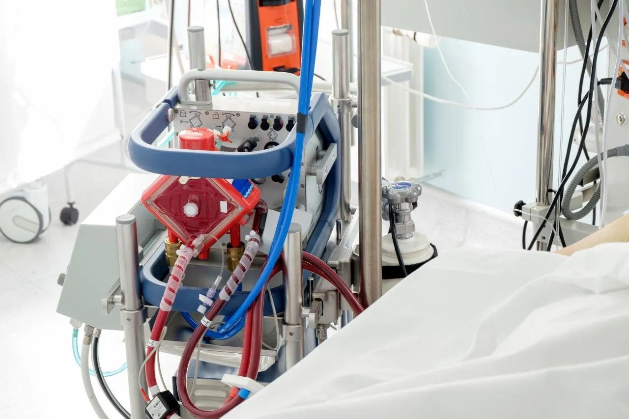 Aparelho utilizado para ECMO