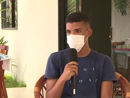 Jovem Marcelo Oliveira, vítima de incêndio em Pernambuco