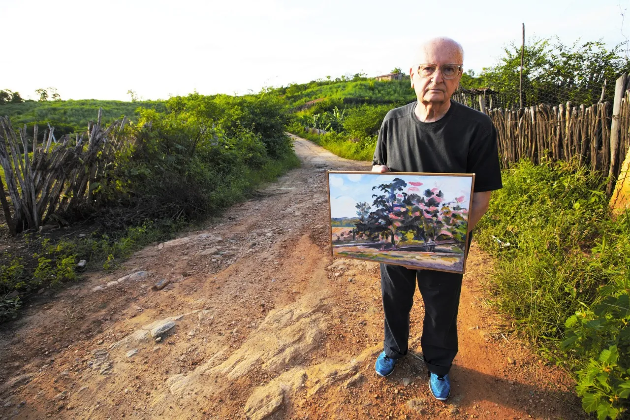 O sertão de Várzea Alegre é casa e inspiração para a produção do artista polonês