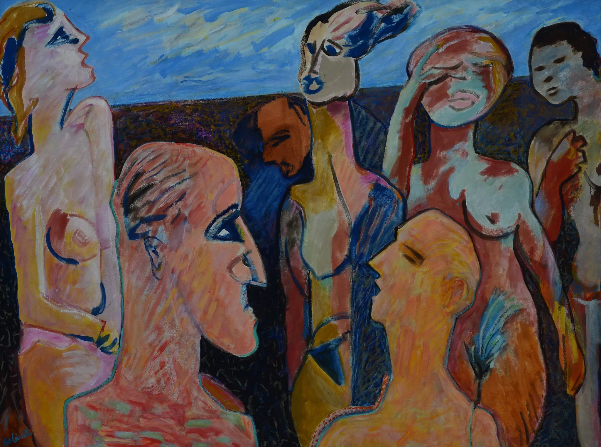 Obra de Babinski presente na mostra 
