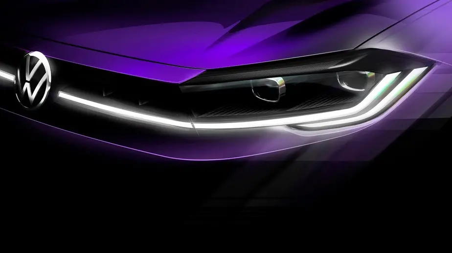 Imagem da notícia Novo Volkswagen Polo 2022 terá grade do radiador iluminada com LED