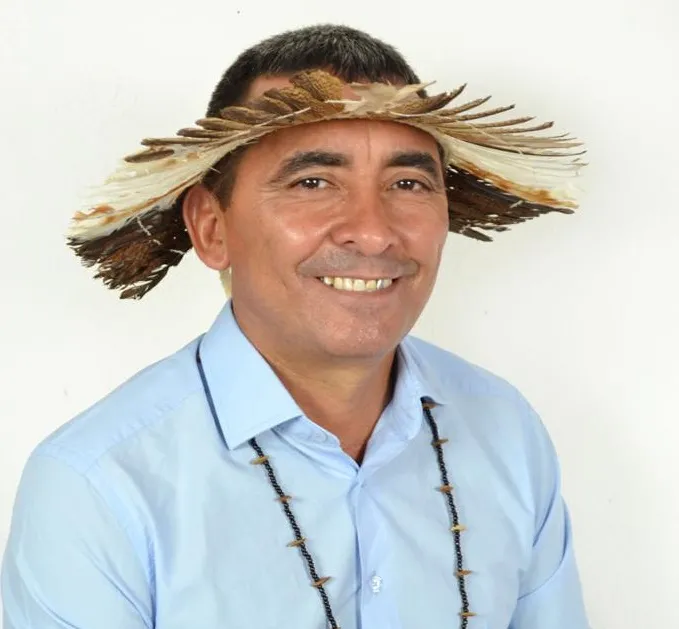 Vereador Vicentinho (PDT), da etnia Potiguara