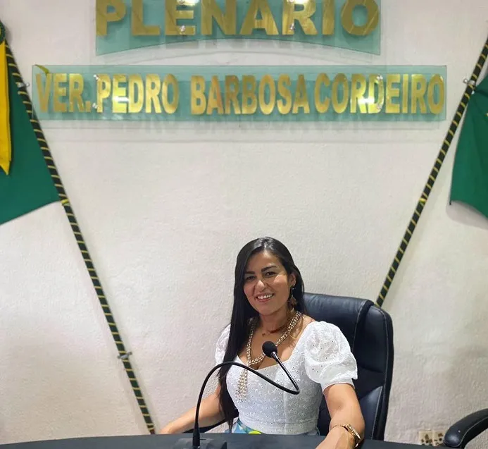 Vereadora Elky Barroso (DEM), índia da comunidade Kanindé