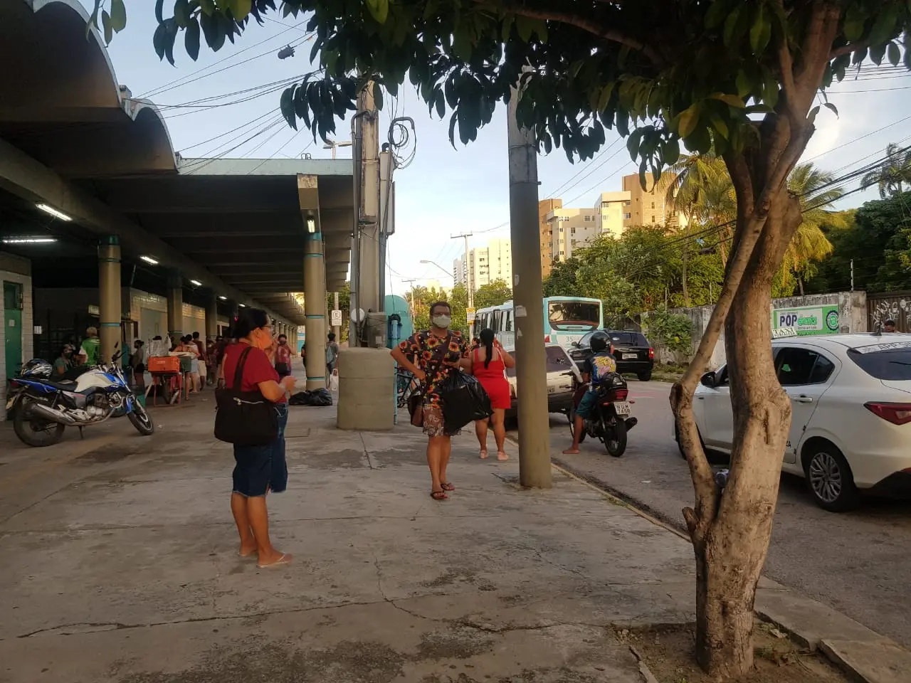 Terminal do Papicu durante paralisação
