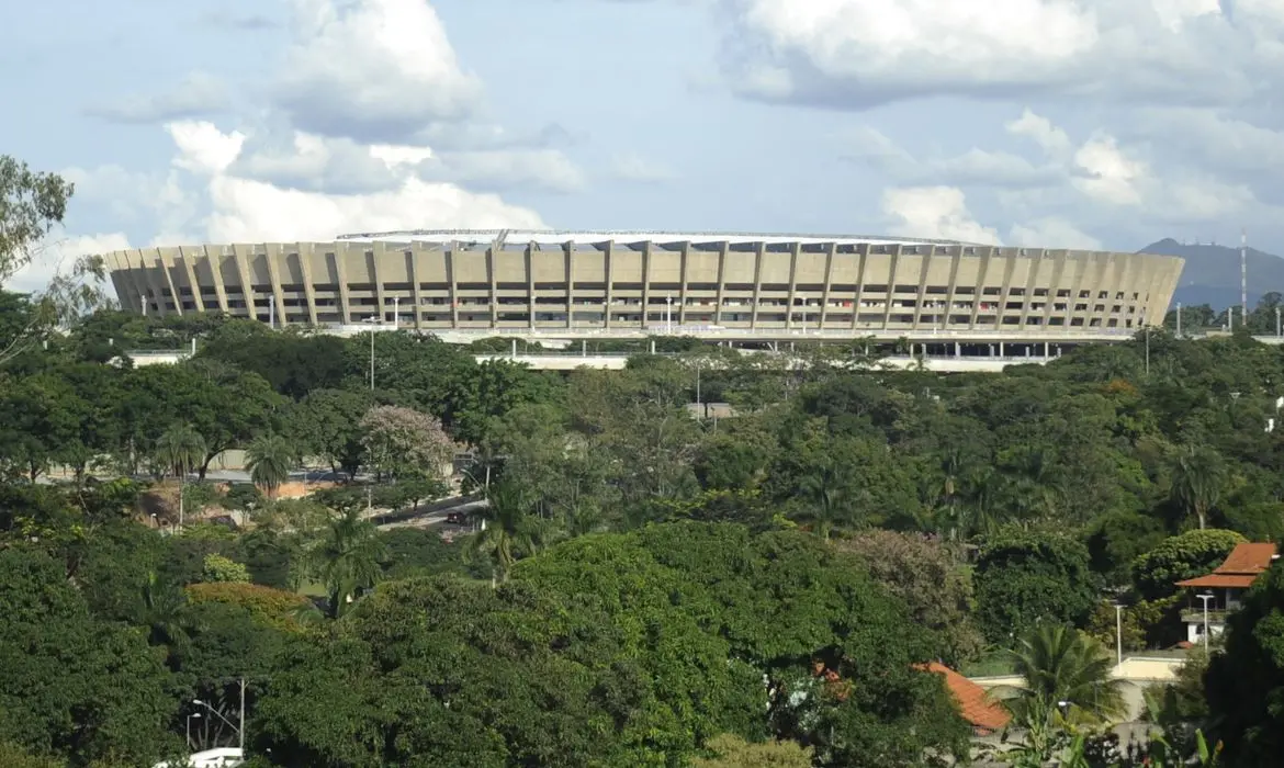 Estádio Mineirão em Belo Horizonte