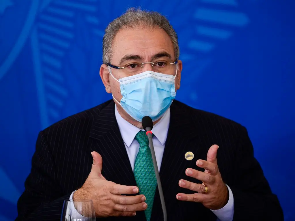 Ministro da Saúde, Marcelo Queiroga