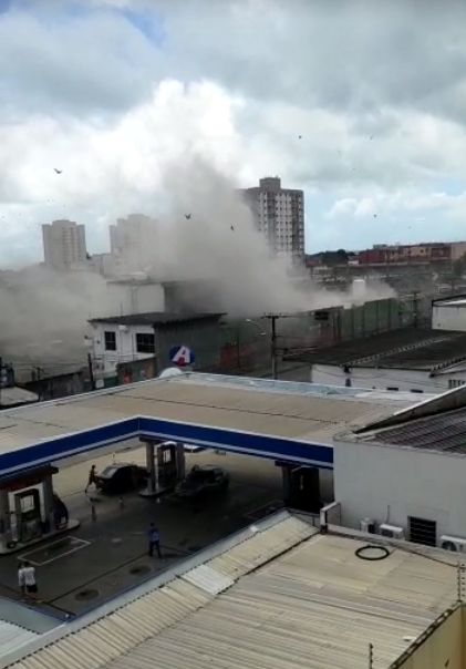 Explosão na White Martins em Fortaleza