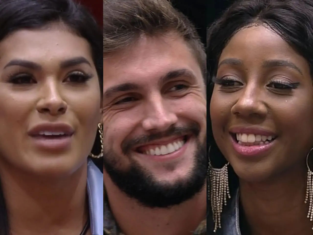 Pocah, Arthur e Camilla: vote na enquete para opinar quem deveria ser eliminado do BBB21.