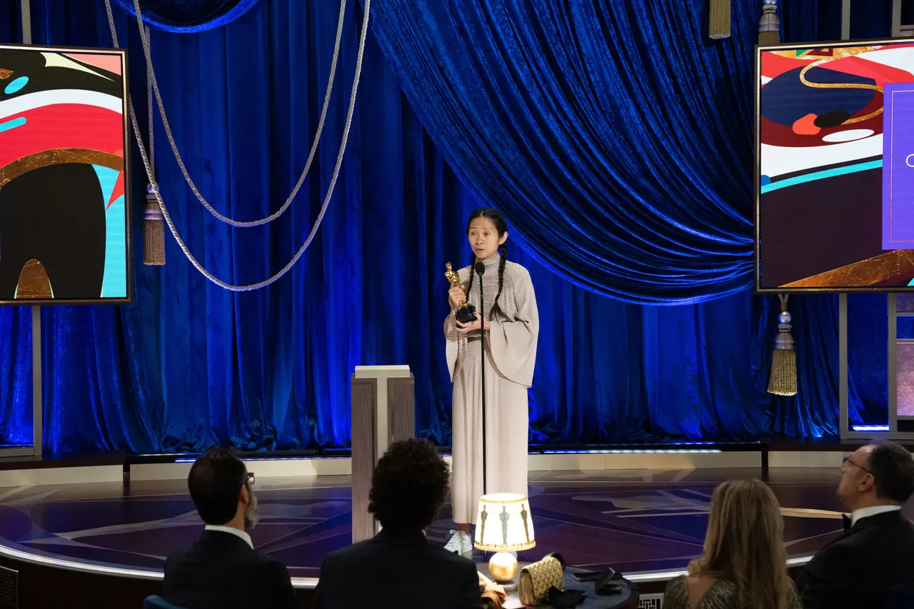 Chloé Zhao no Oscar 2021