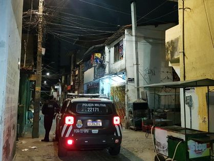 Rua da Comunidade das Quadras em que mulher morreu baleada na cabeça
