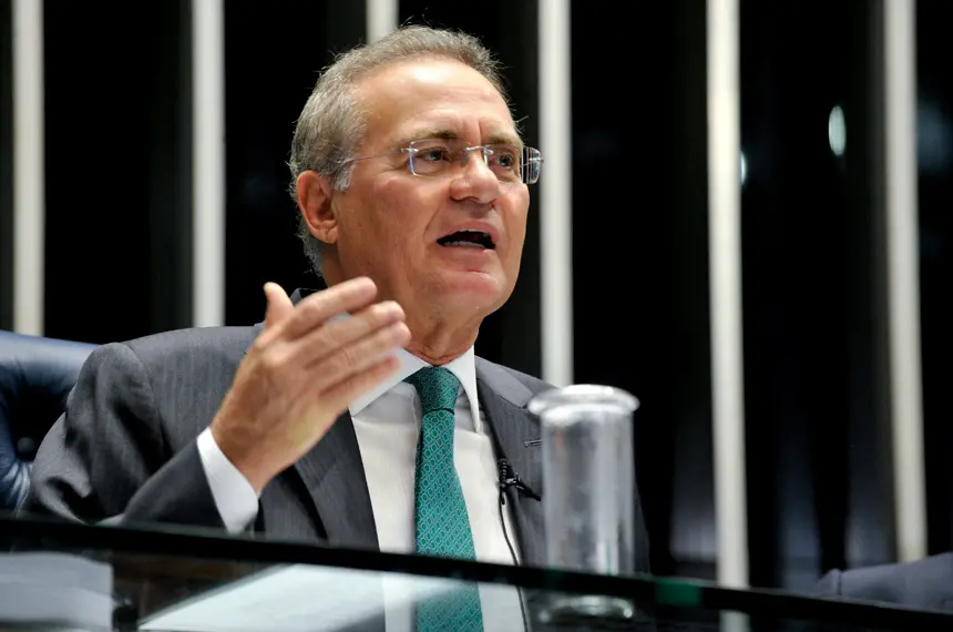 foto do senador renan calheiros