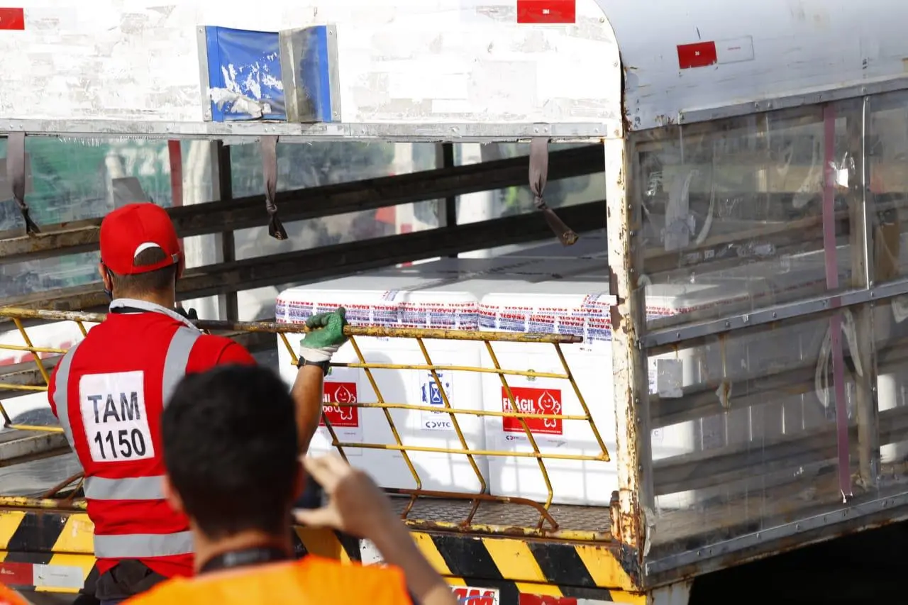 Vacinas chegando ao ceará