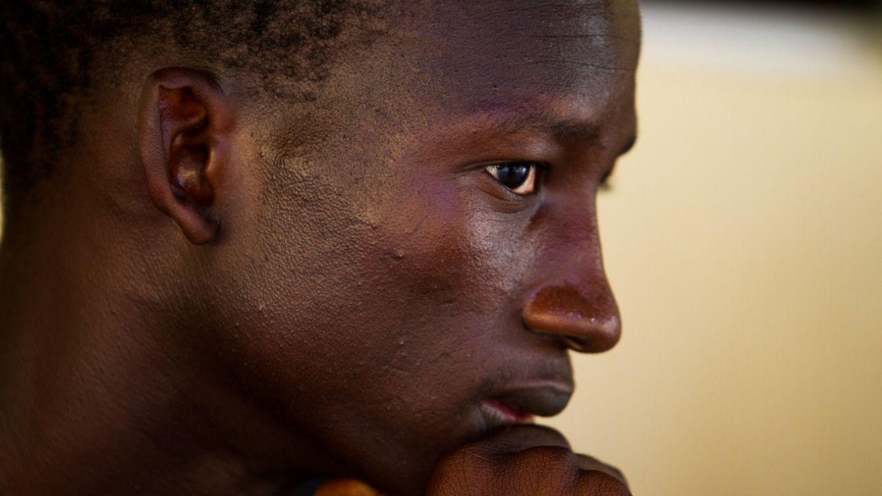 Pessoa de pele preta