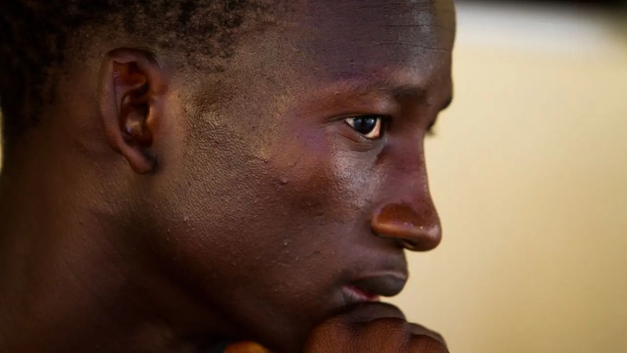 Pessoa de pele preta