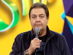 Faustão em apresentação na Rede Globo