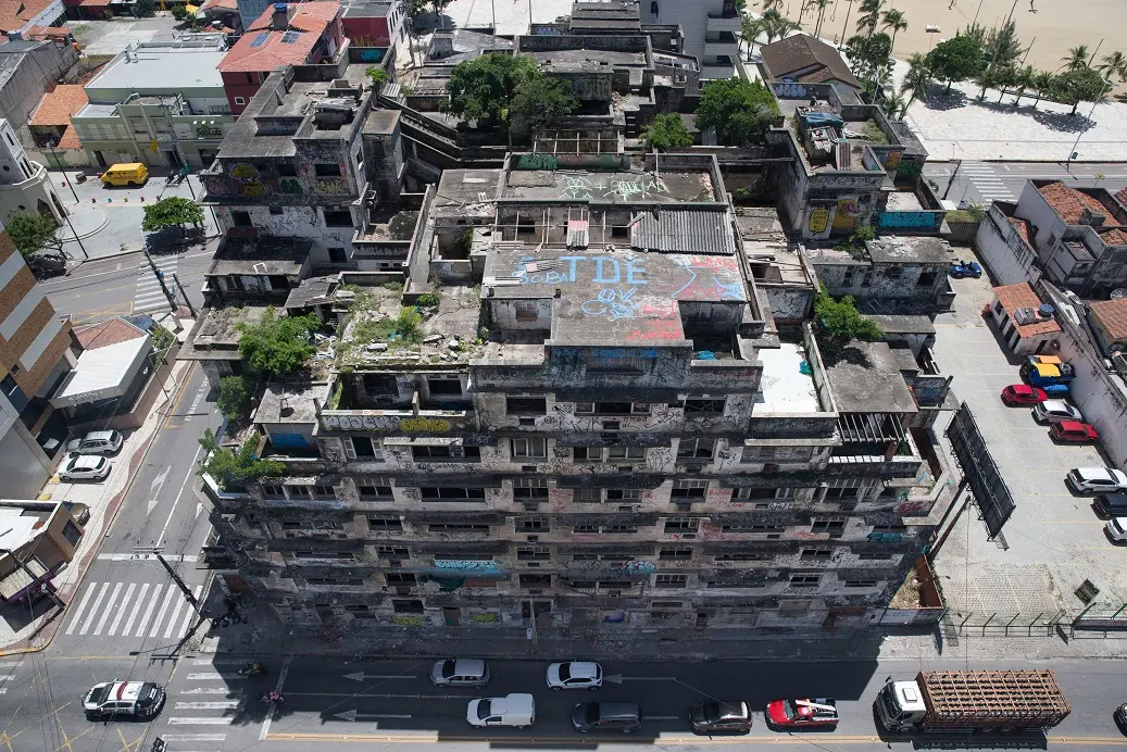 São Pedro com risco estrutural