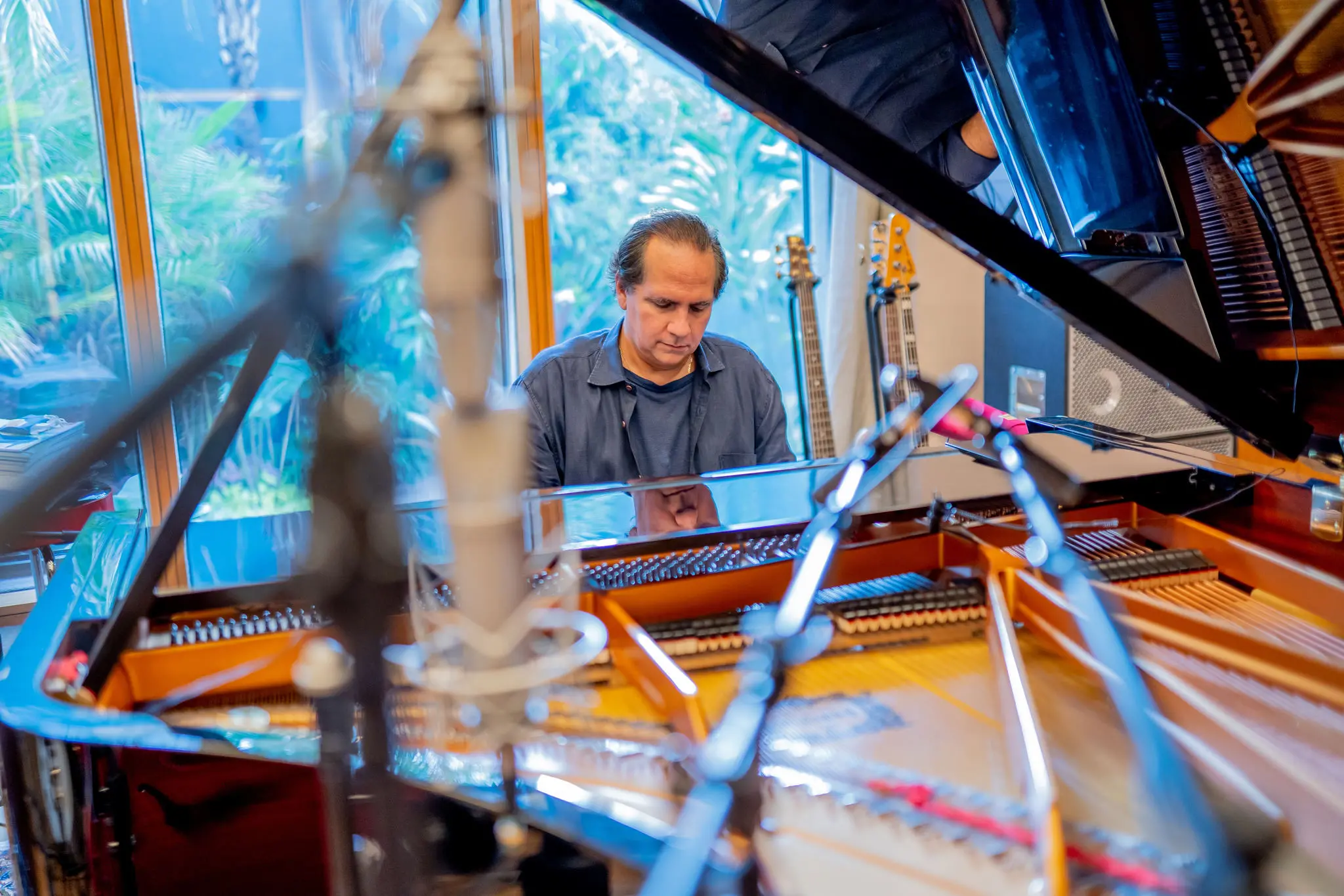 Ricardo Bacelar no piano