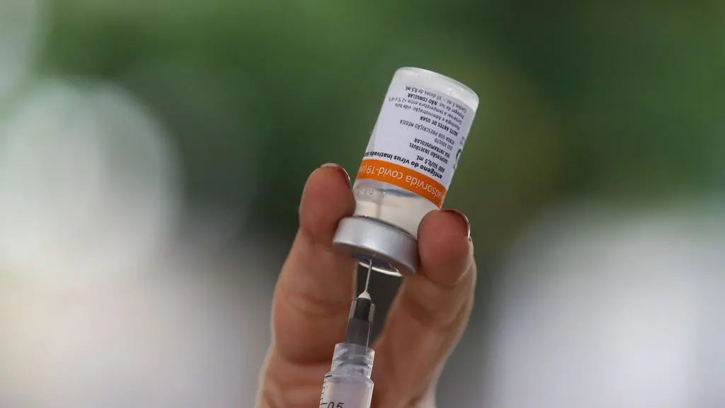 Frascos da CoronaVac