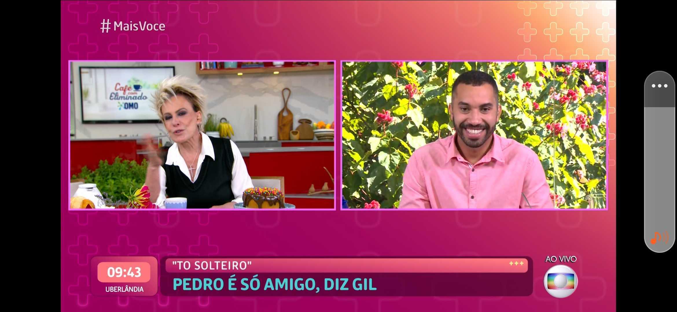 Ana Maria Braga mostrou cenas de Gilberto com Fiuk e Juliette dentro do BBB 21