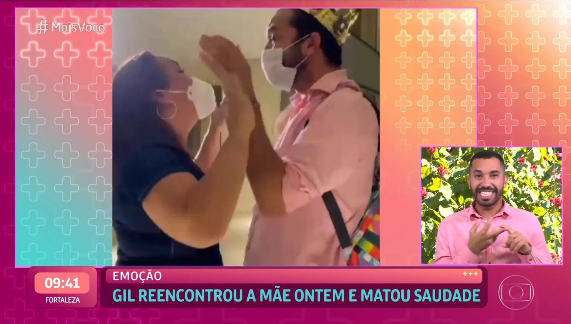 Mãe de Gilberto encontrou filho em hotel após saída do BBB 21
