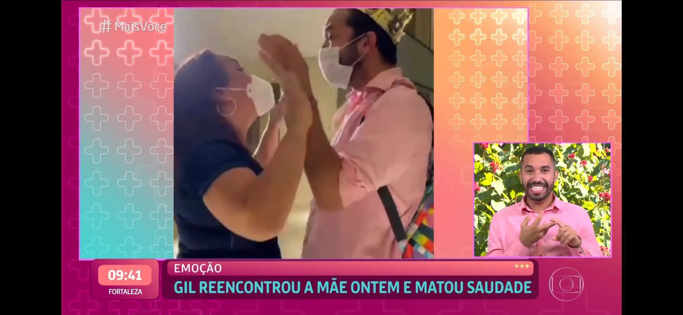 Mãe de Gilberto encontrou filho em hotel após saída do BBB 21