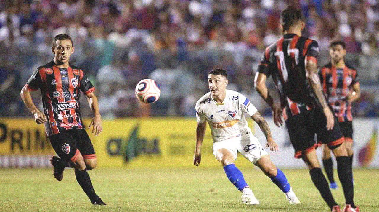 Mariano Vázquez em jogo do Campeonato Cearense