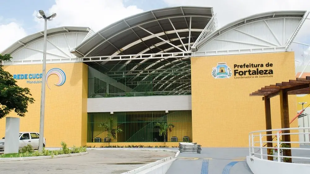 Fachada do Cuca, que terá cusos online