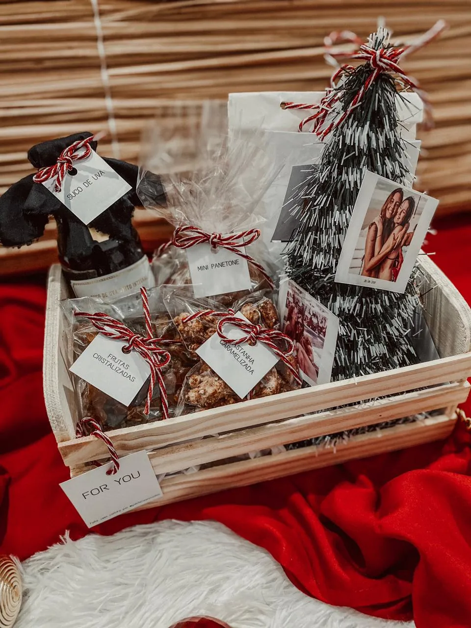 Gabrielle decidiu investir em presentes personalizados